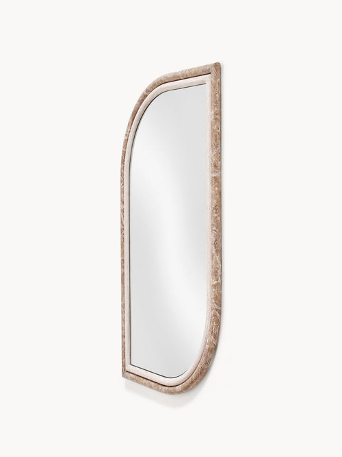 Abam Wall Mirror in an Organic Shape