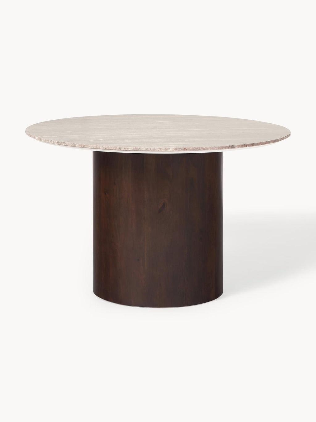 Abby Round Marble Dining Table, Ø 120 cm