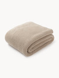 Adalyn Organic Cotton Knitted Blanket