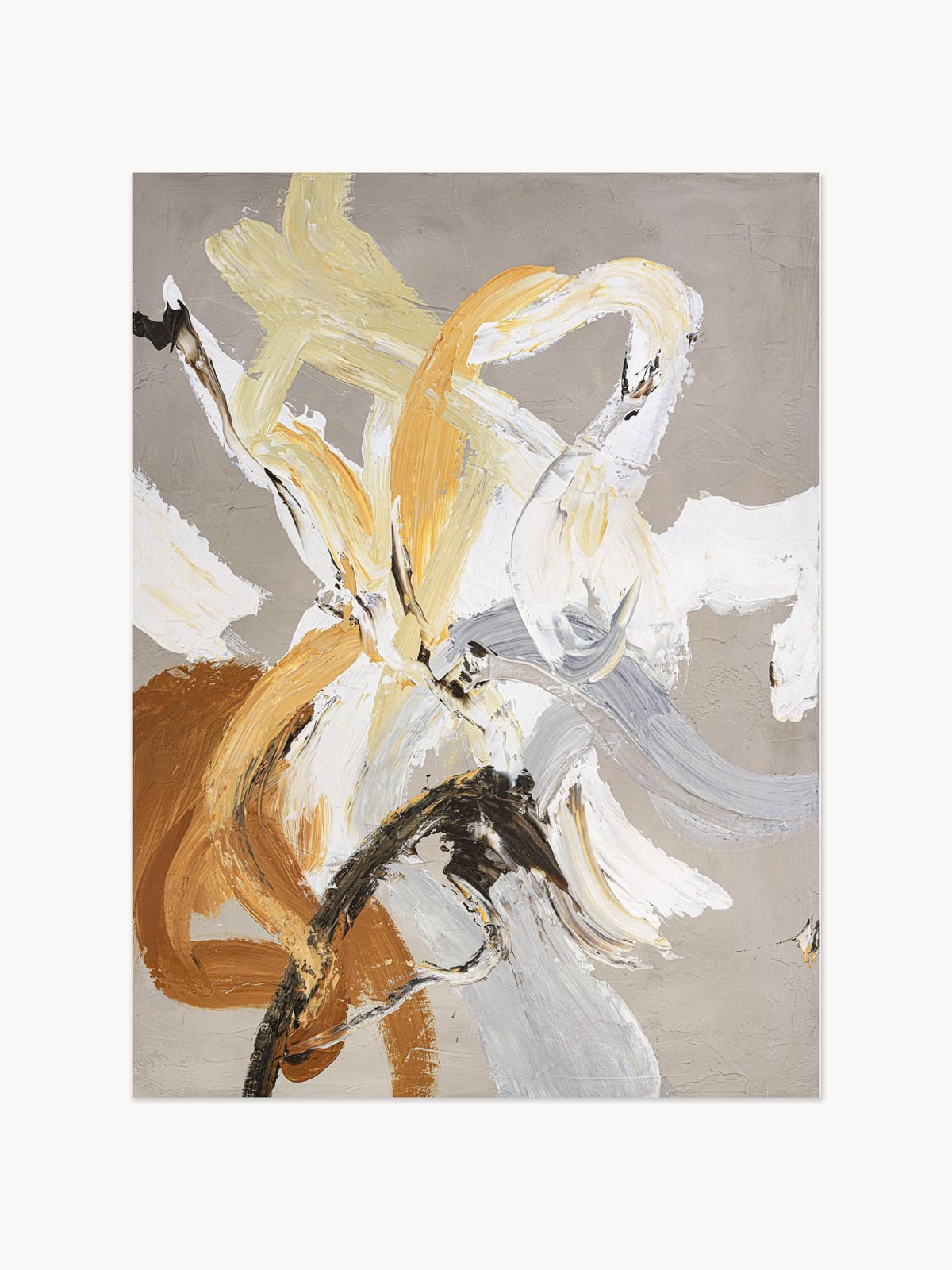 Ahead Hand-Painted Canvas Art Go
