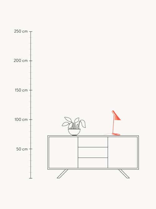 AJ Desk Lamp, various sizes