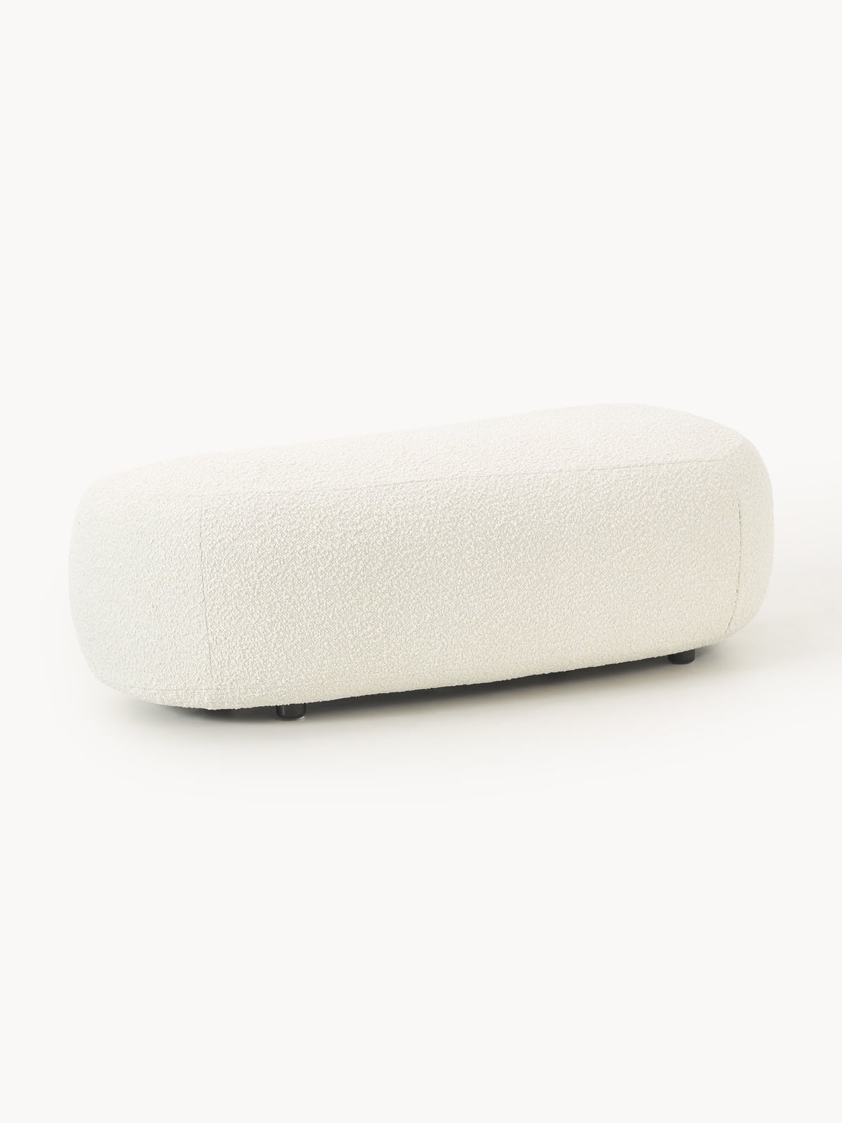 Alba Bouclé XL Ottoman