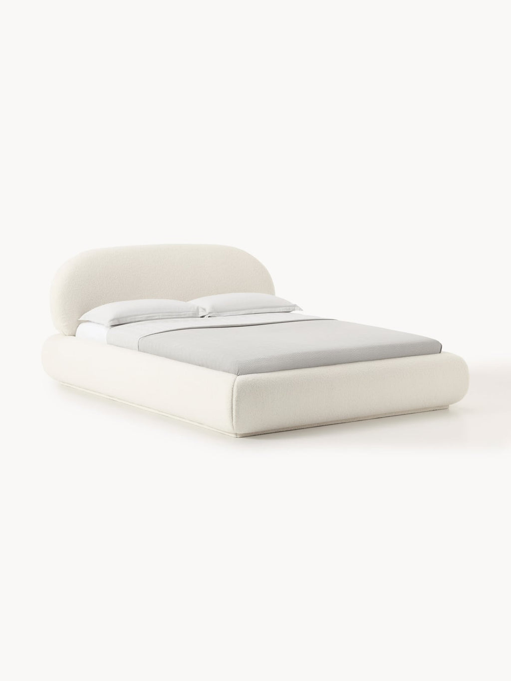 Alba Upholstered Teddy Bed with Storage