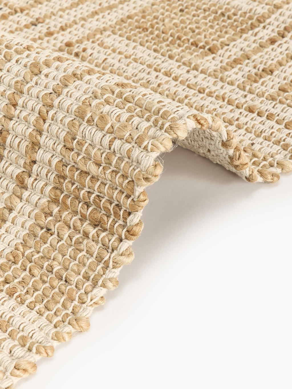 Almir Handwoven Jute Rug with Fringes