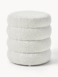 Alto Bouclé Upholstered Stool
