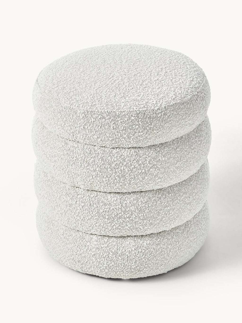 Alto Bouclé Upholstered Stool