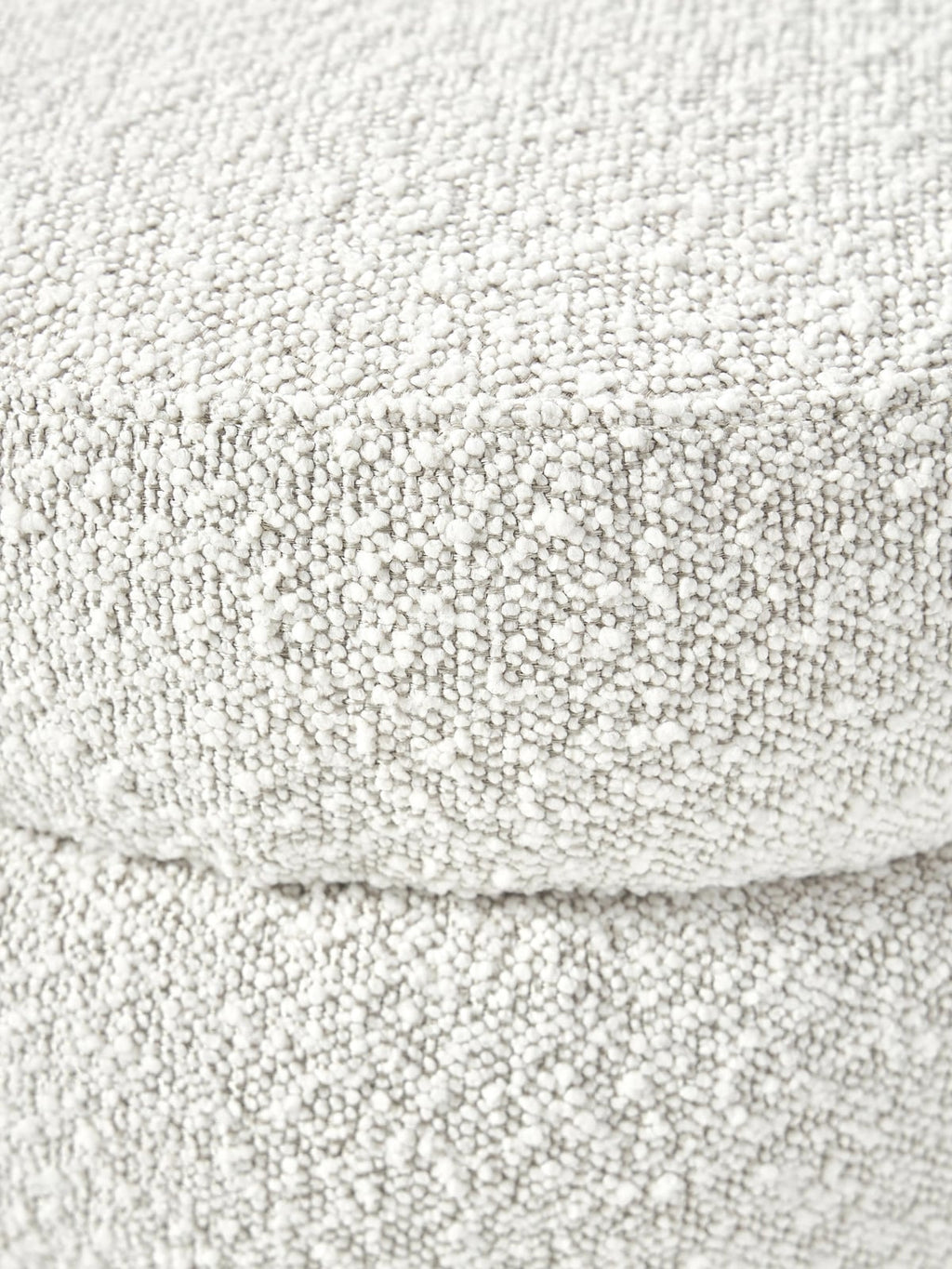 Alto Bouclé Upholstered Stool