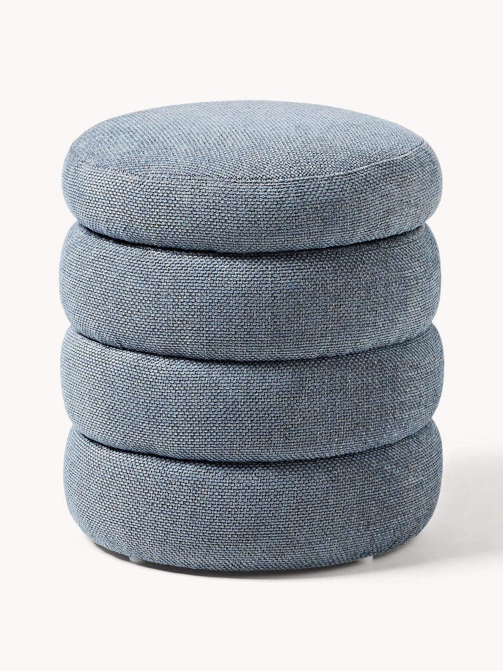 Alto Upholstered Stool with Storage Space