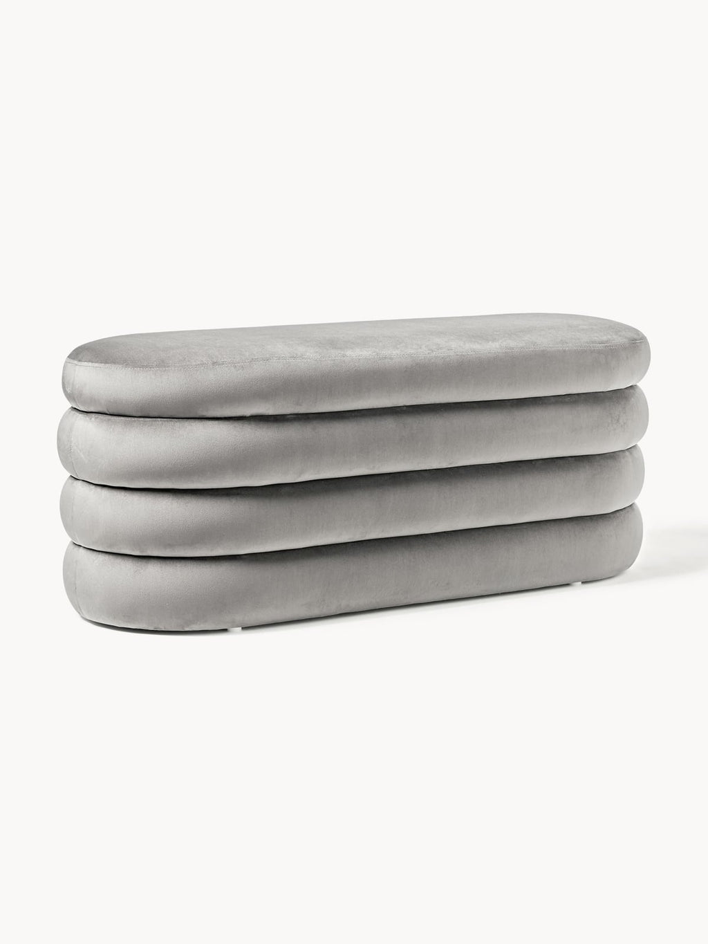 Alto Velvet Upholstered Bench with Storage Space