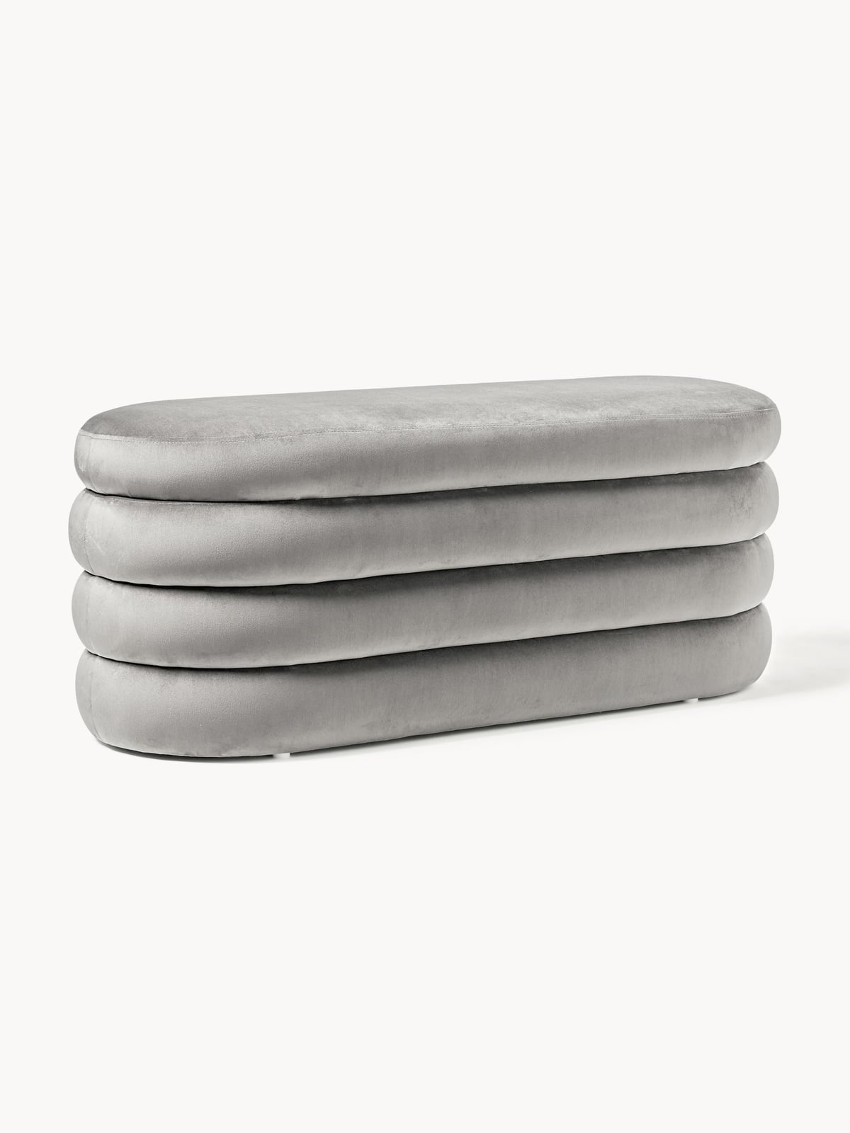 Alto Velvet Upholstered Bench with Storage Space