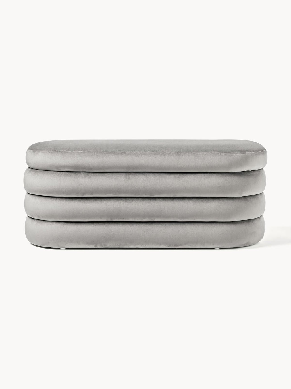 Alto Velvet Upholstered Bench with Storage Space