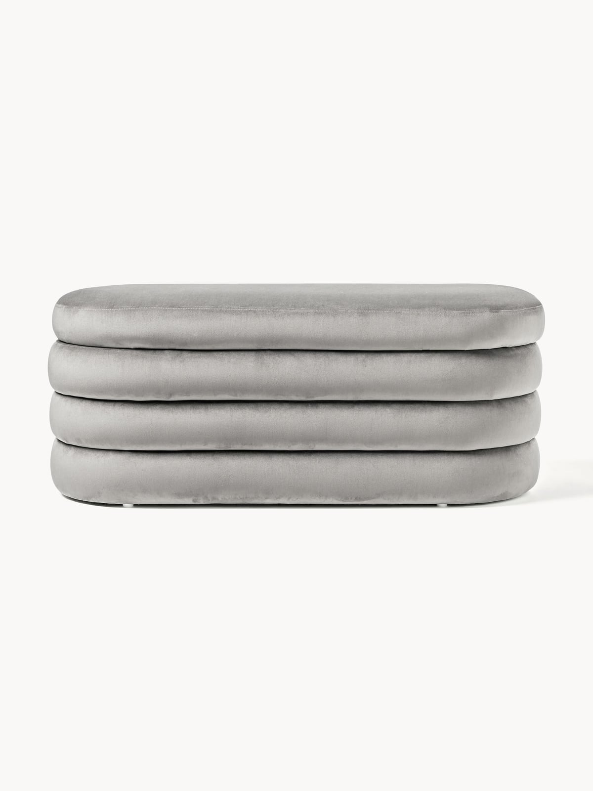 Alto Velvet Upholstered Bench with Storage Space