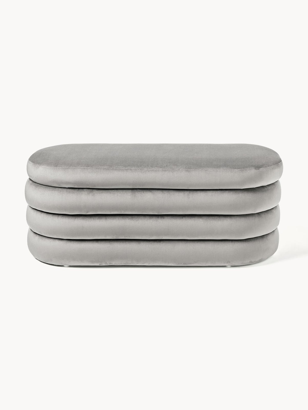 Alto Velvet Upholstered Bench with Storage Space