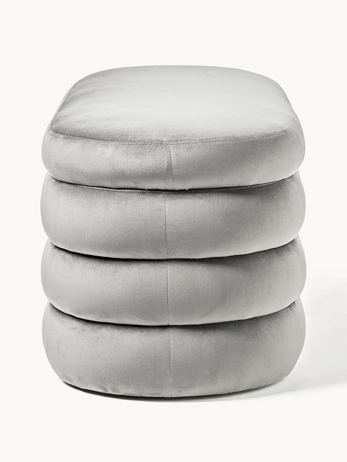 Alto Velvet Upholstered Bench with Storage Space