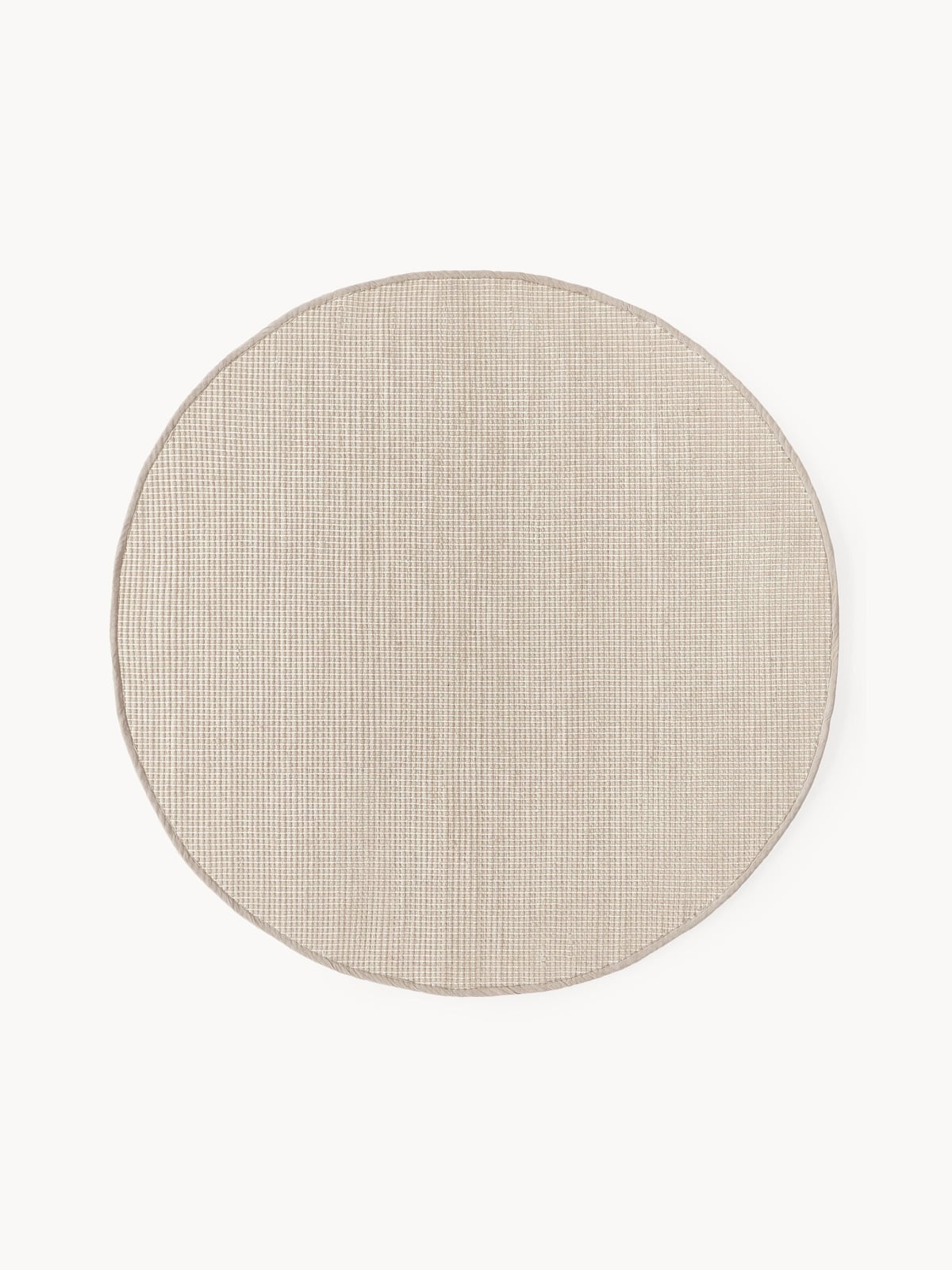 Amaro Round Hand-Woven Wool Rug