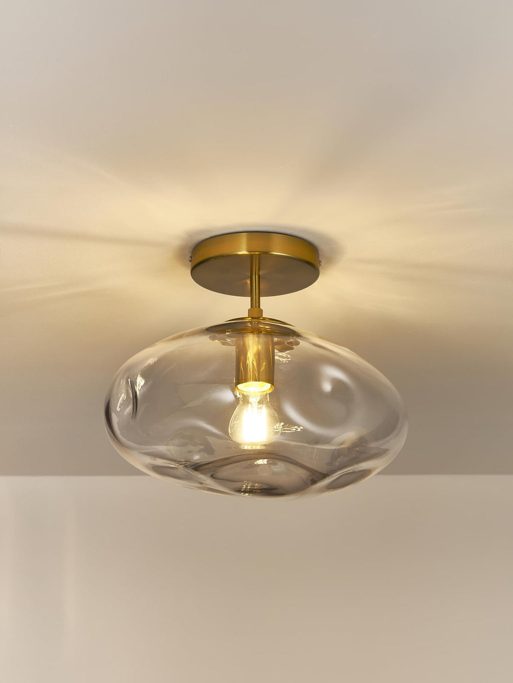 Amora Glass Ceiling Lamp