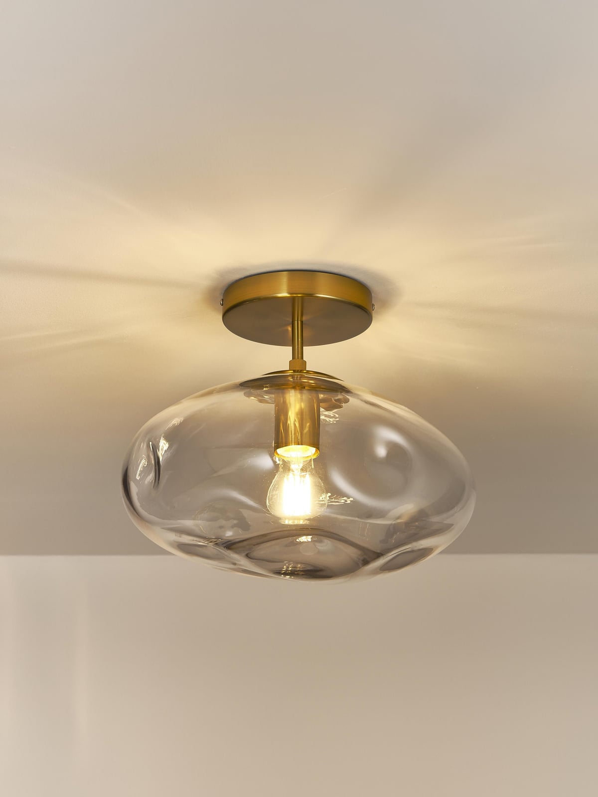 Amora Glass Ceiling Lamp
