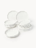 Angoli Porcelain Tableware Set, 4 People, Set of 12