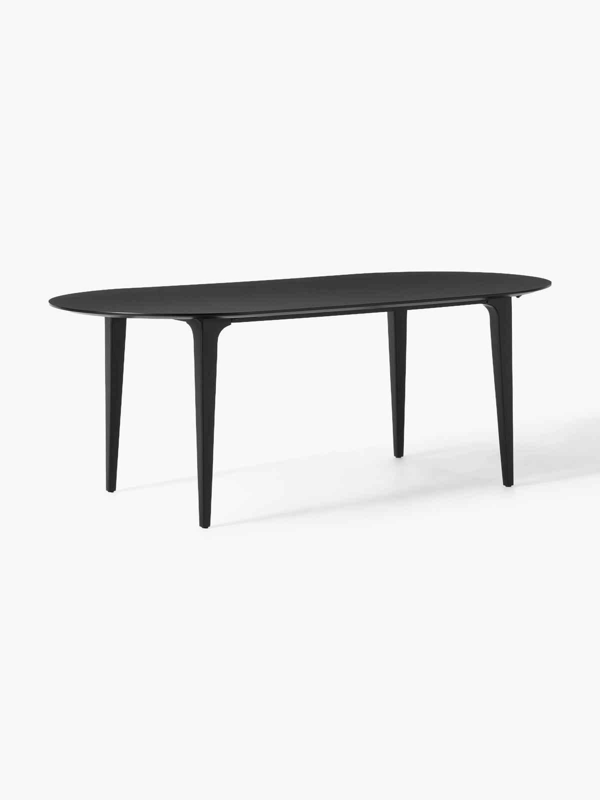 Archie Oval Mango Wood Dining Table, 200 x 100 cm