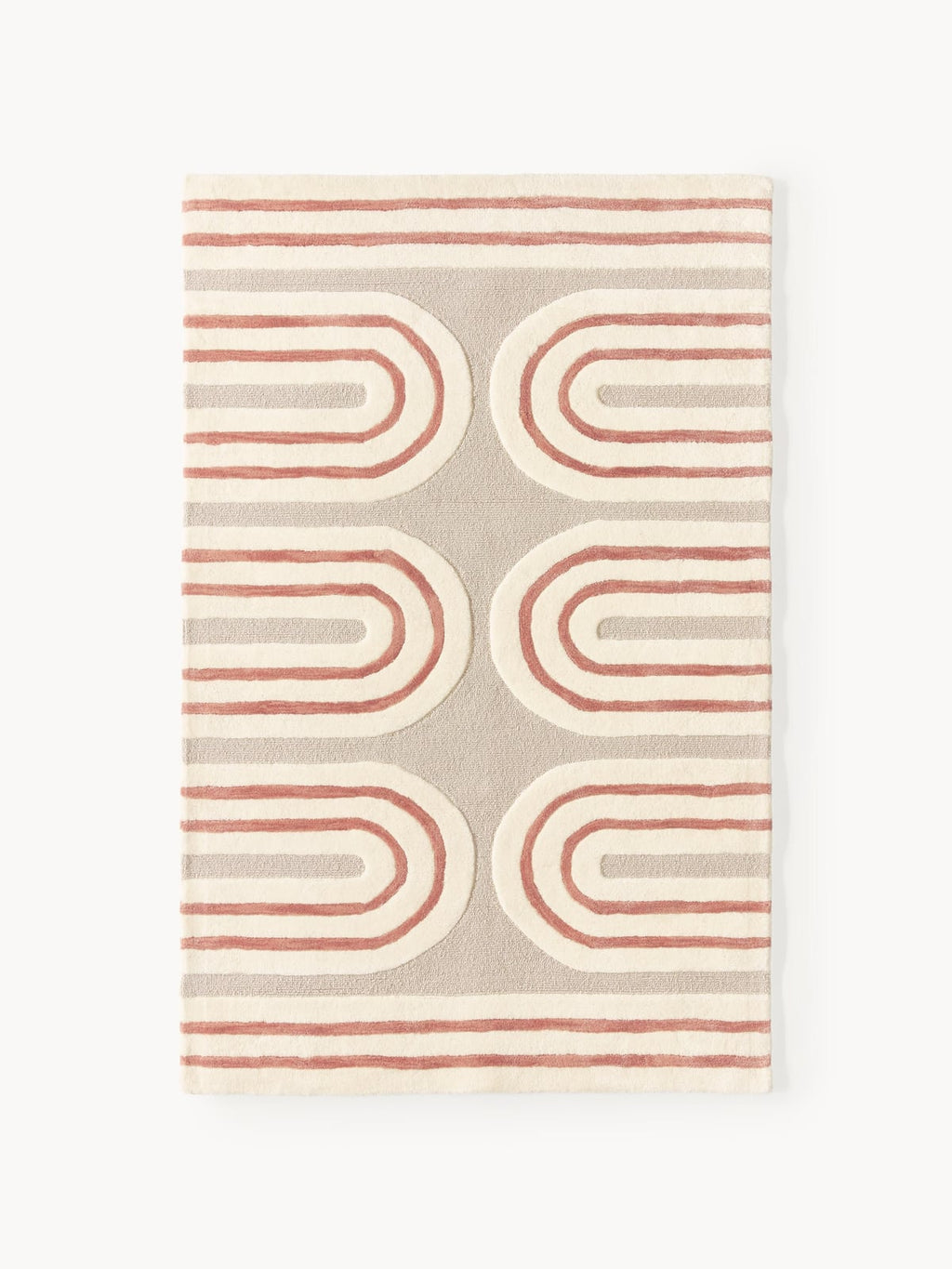 Arne High-Low Wool Rug, Hand-Tufted