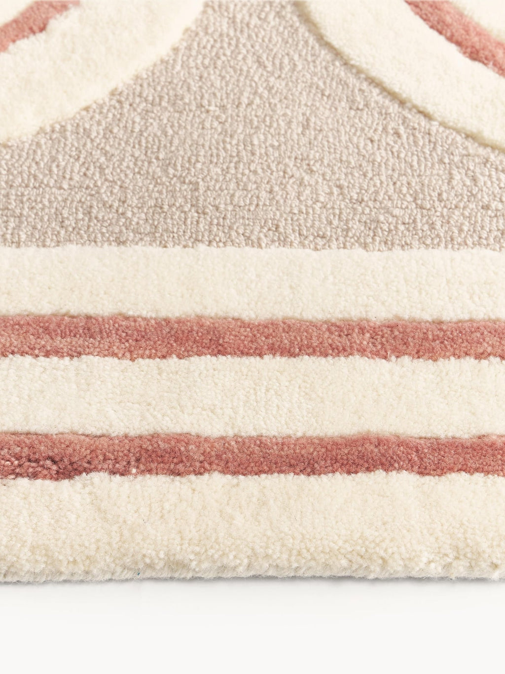Arne High-Low Wool Rug, Hand-Tufted