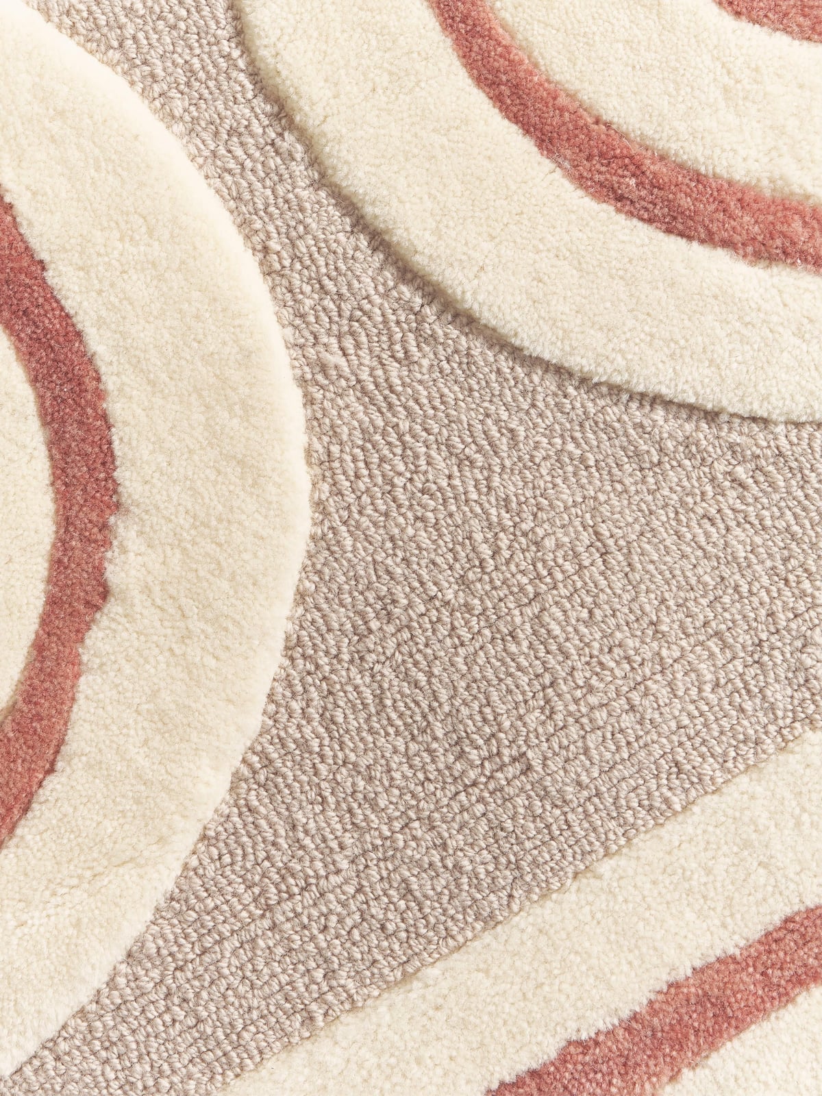 Arne High-Low Wool Rug, Hand-Tufted