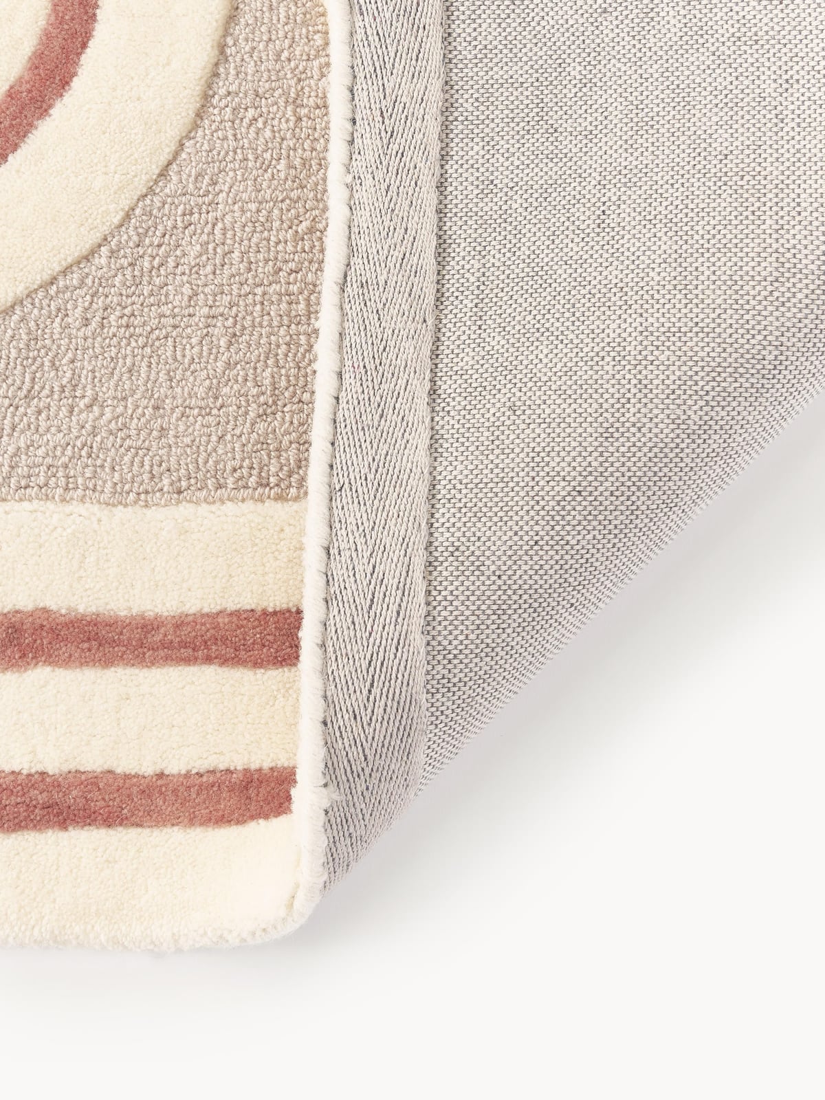 Arne High-Low Wool Rug, Hand-Tufted