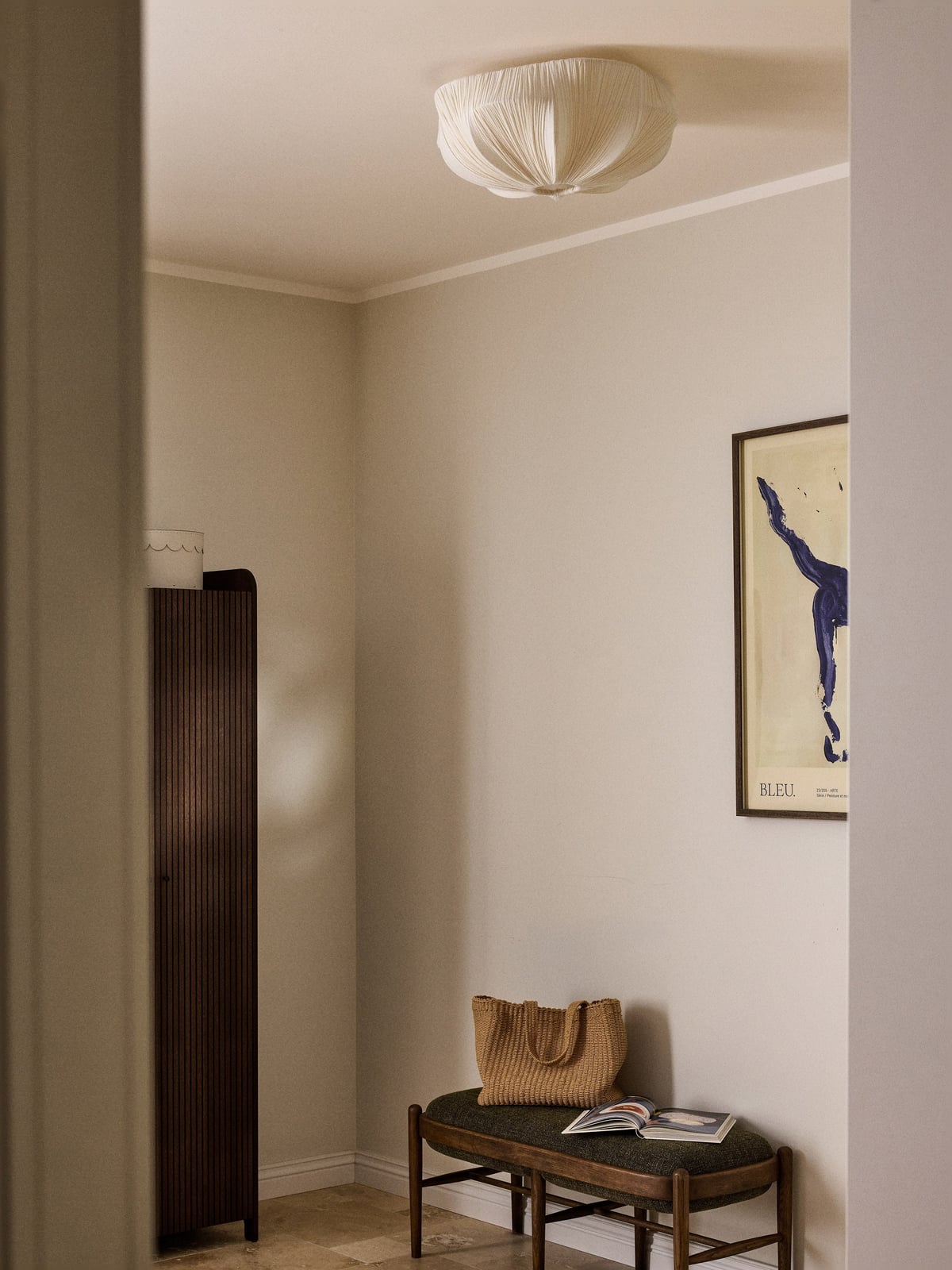 Aroa Linen Ceiling Lamp