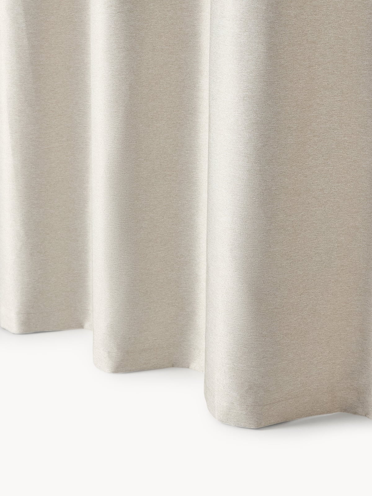 Asher Blackout Multi-Band Curtains, Set of 2, W 140 cm