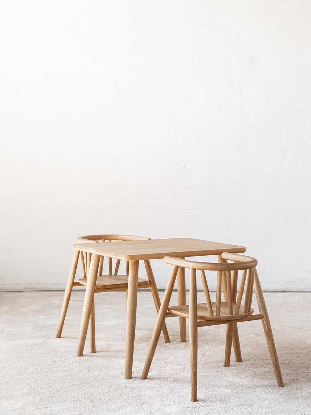 Asta Kids Handmade Oak Wood Table