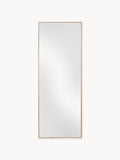 Avery Full-Length Wall Mirror with Oak Wood Frame