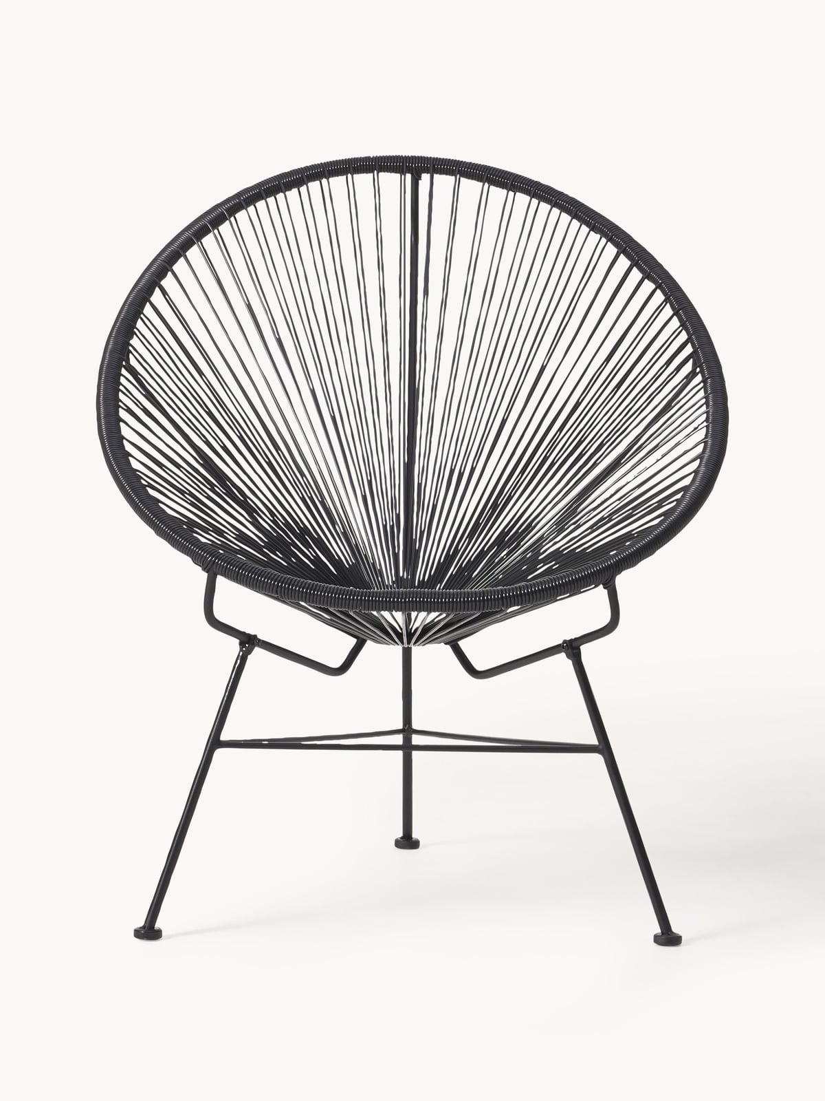 Bahia Plastic Wickerwork Lounge Chair
