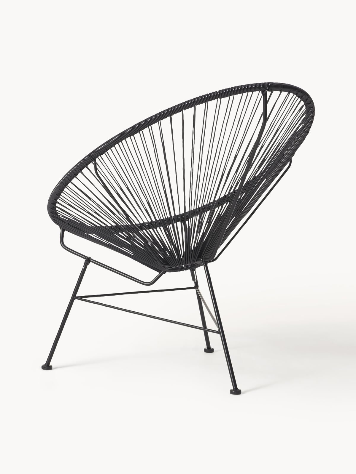 Bahia Plastic Wickerwork Lounge Chair