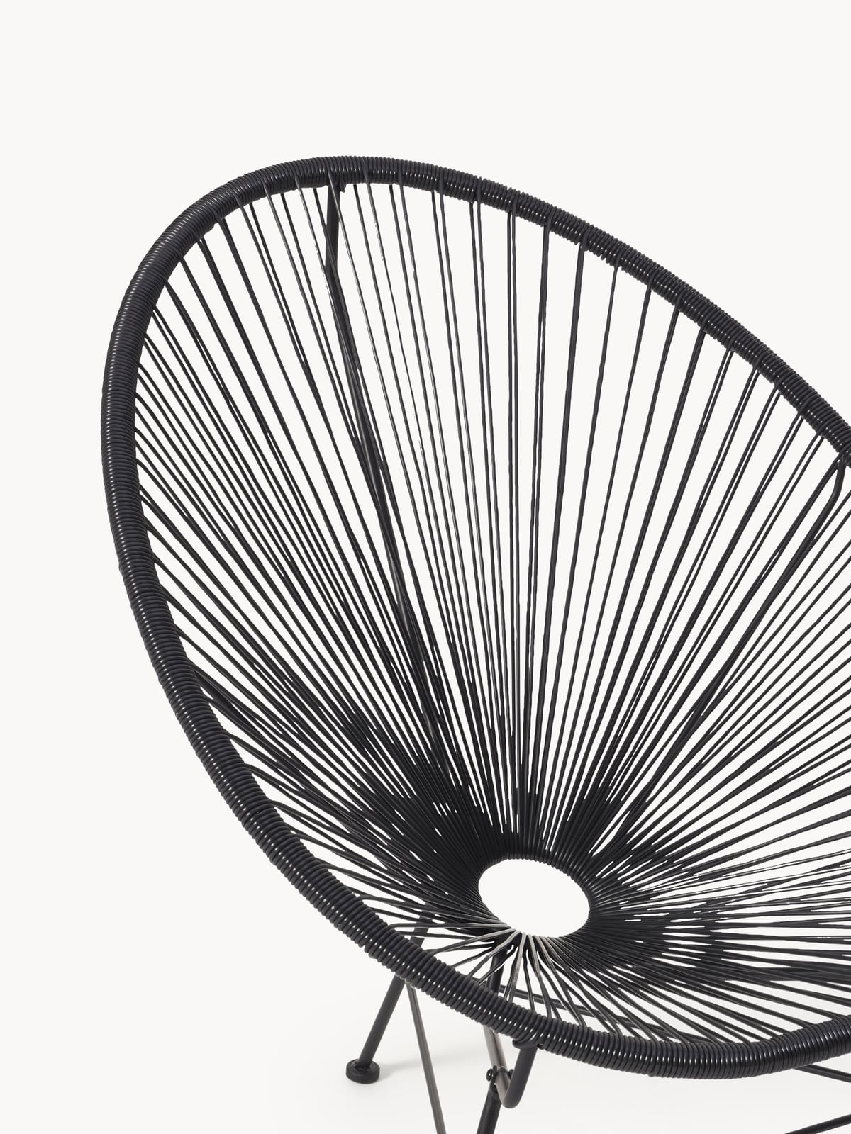 Bahia Plastic Wickerwork Lounge Chair