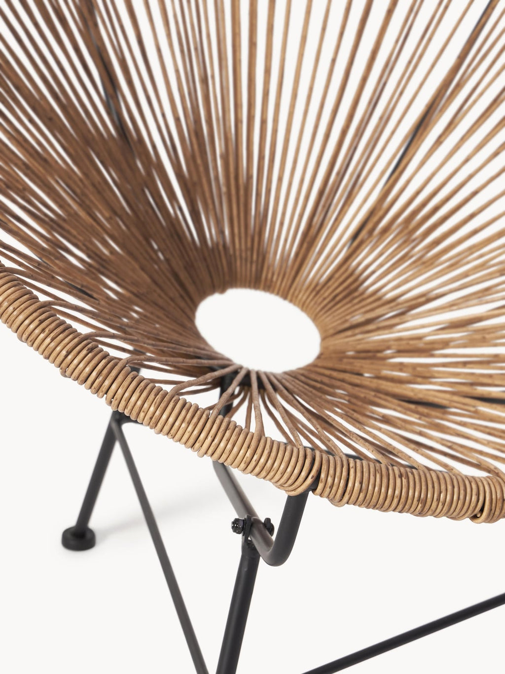 Bahia Plastic Wickerwork Lounge Chair