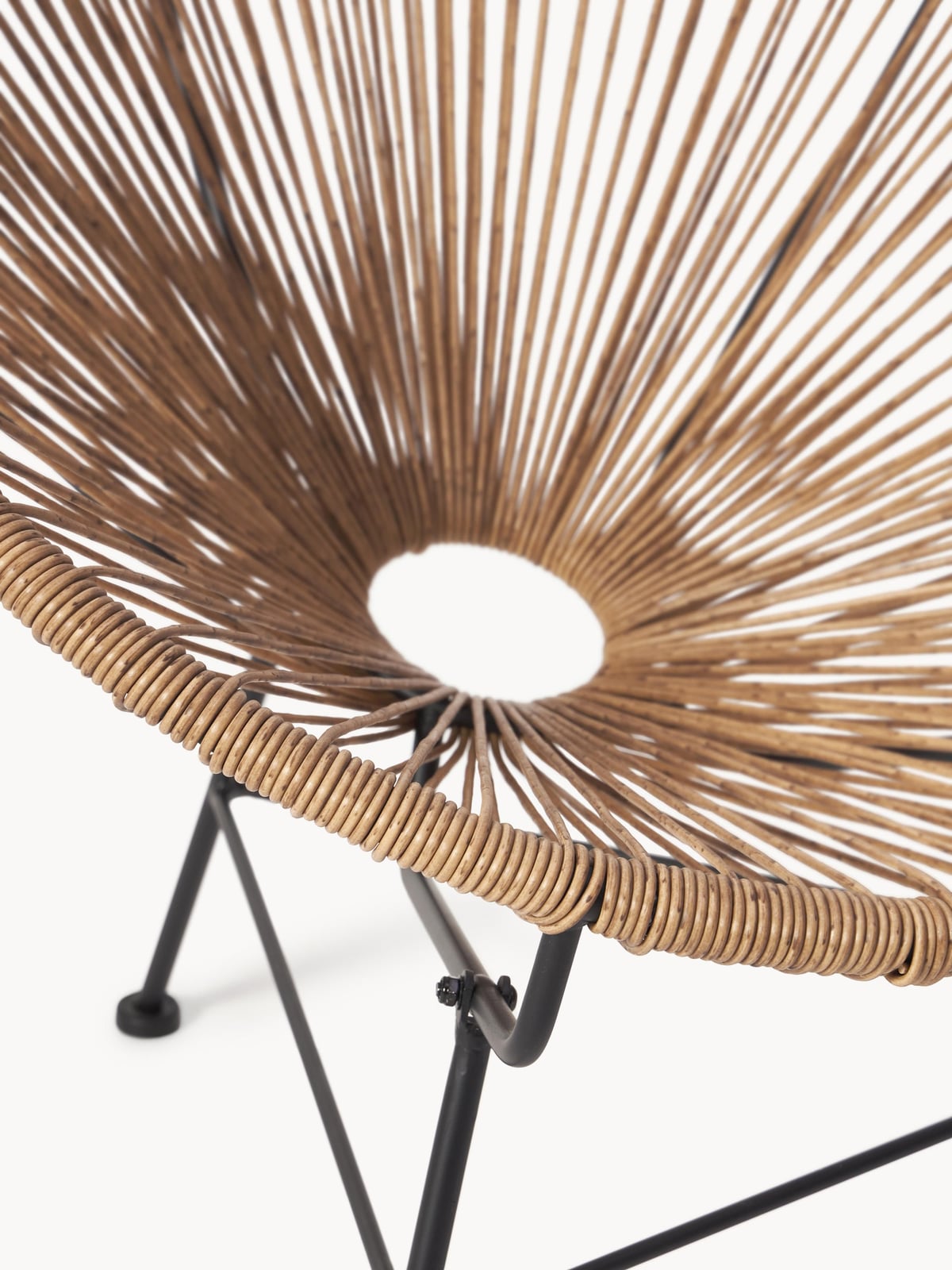 Bahia Plastic Wickerwork Lounge Chair