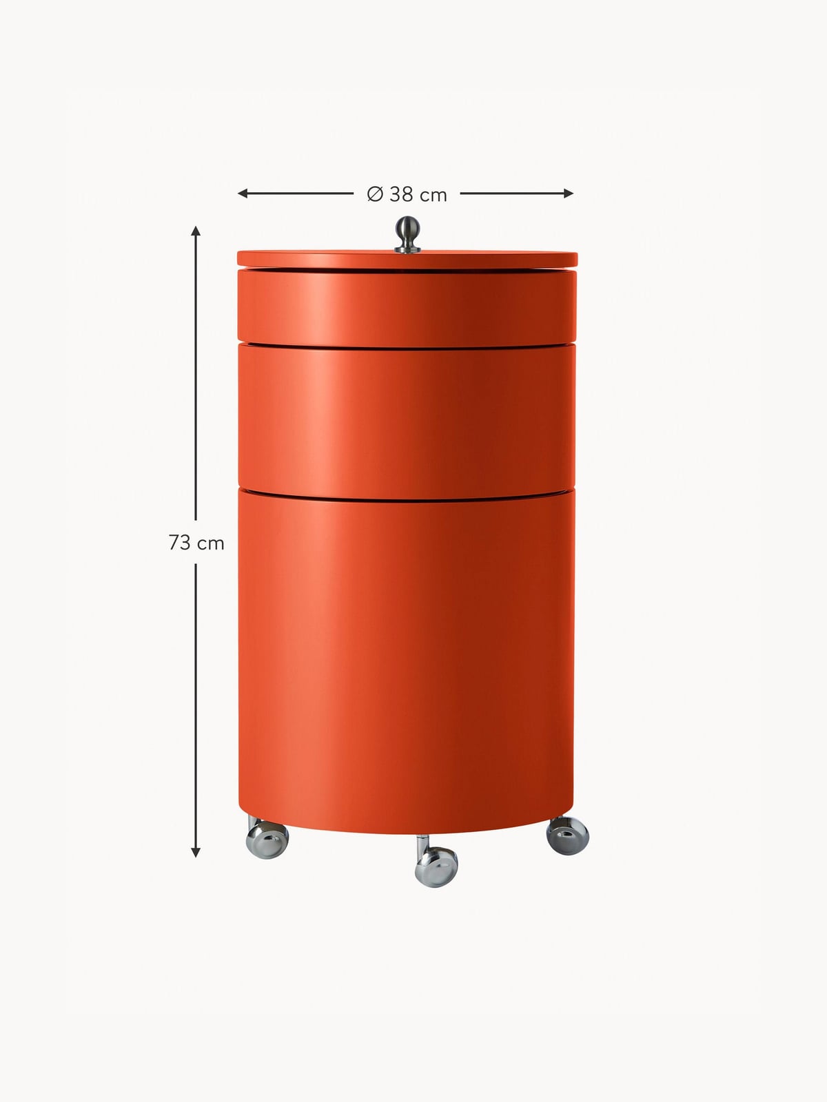 Barboy Round Container, Design Verner Panton