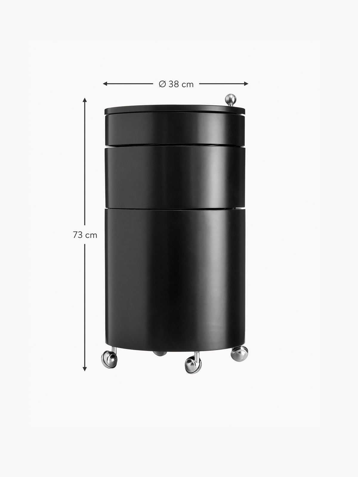 Barboy Round Container, Design Verner Panton