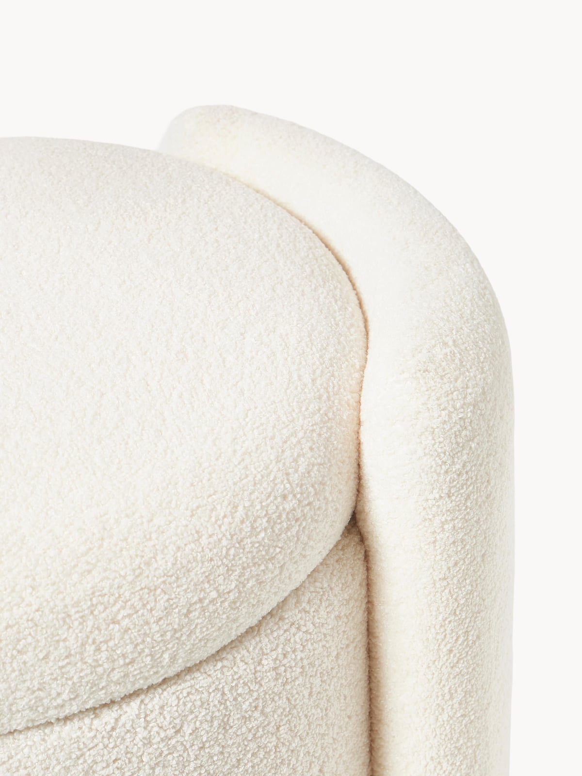 Benji Teddy Upholstered Stool with Storage Space