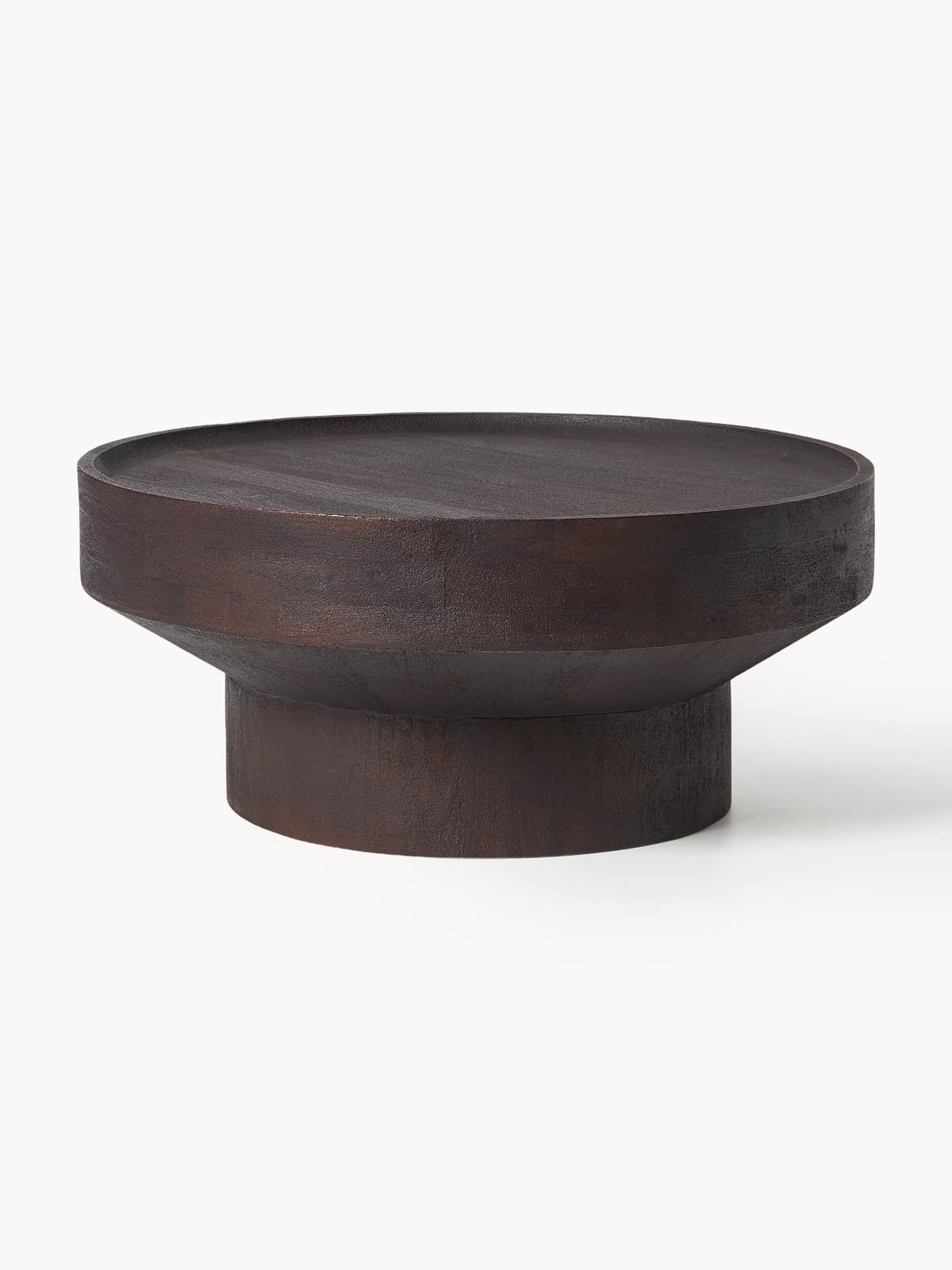 Benno Round Mango Wood Coffee Table