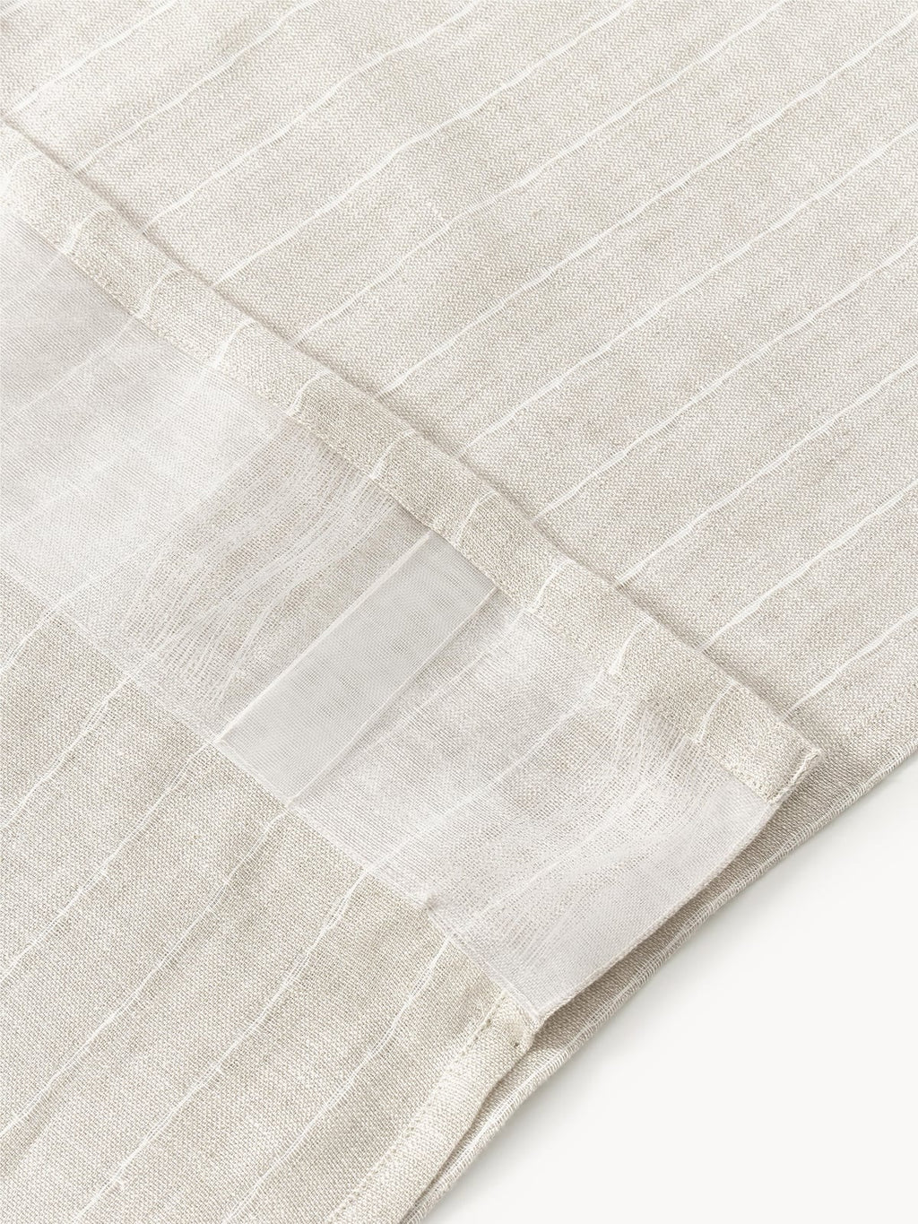 Birch Sheer Multi-Band Curtains, Set of 2, W 130 cm