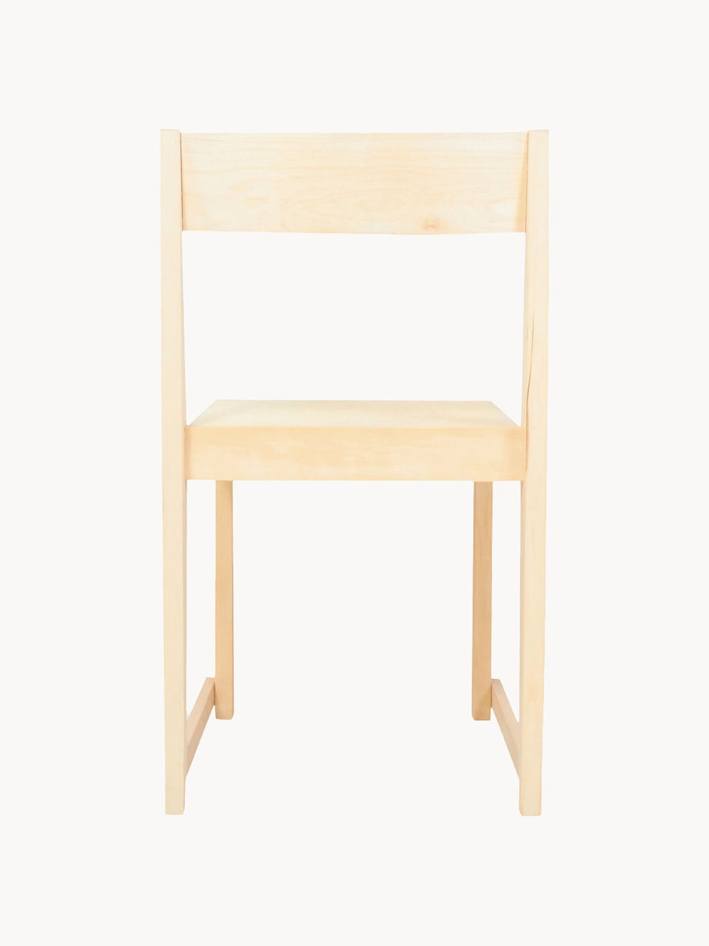 Birch Wood Dining Chair 01
