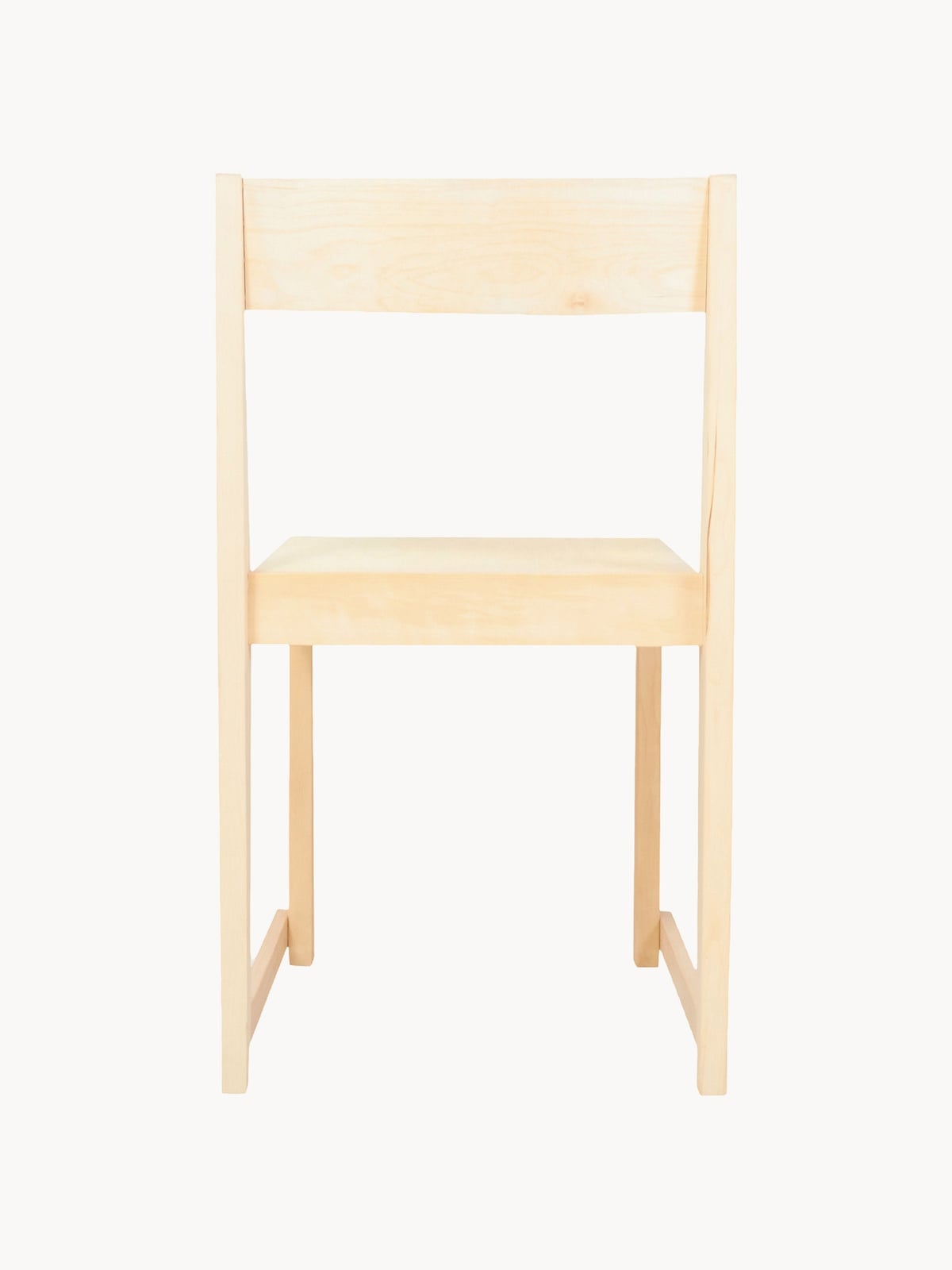 Birch Wood Dining Chair 01