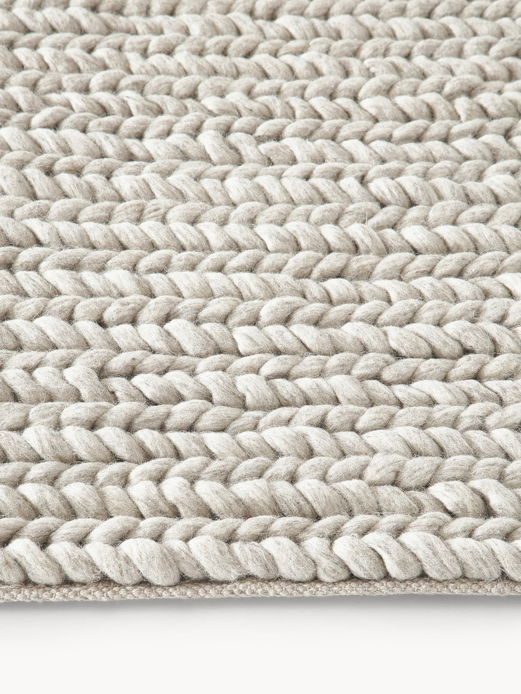 Bruna Chunky Braided Wool Rug