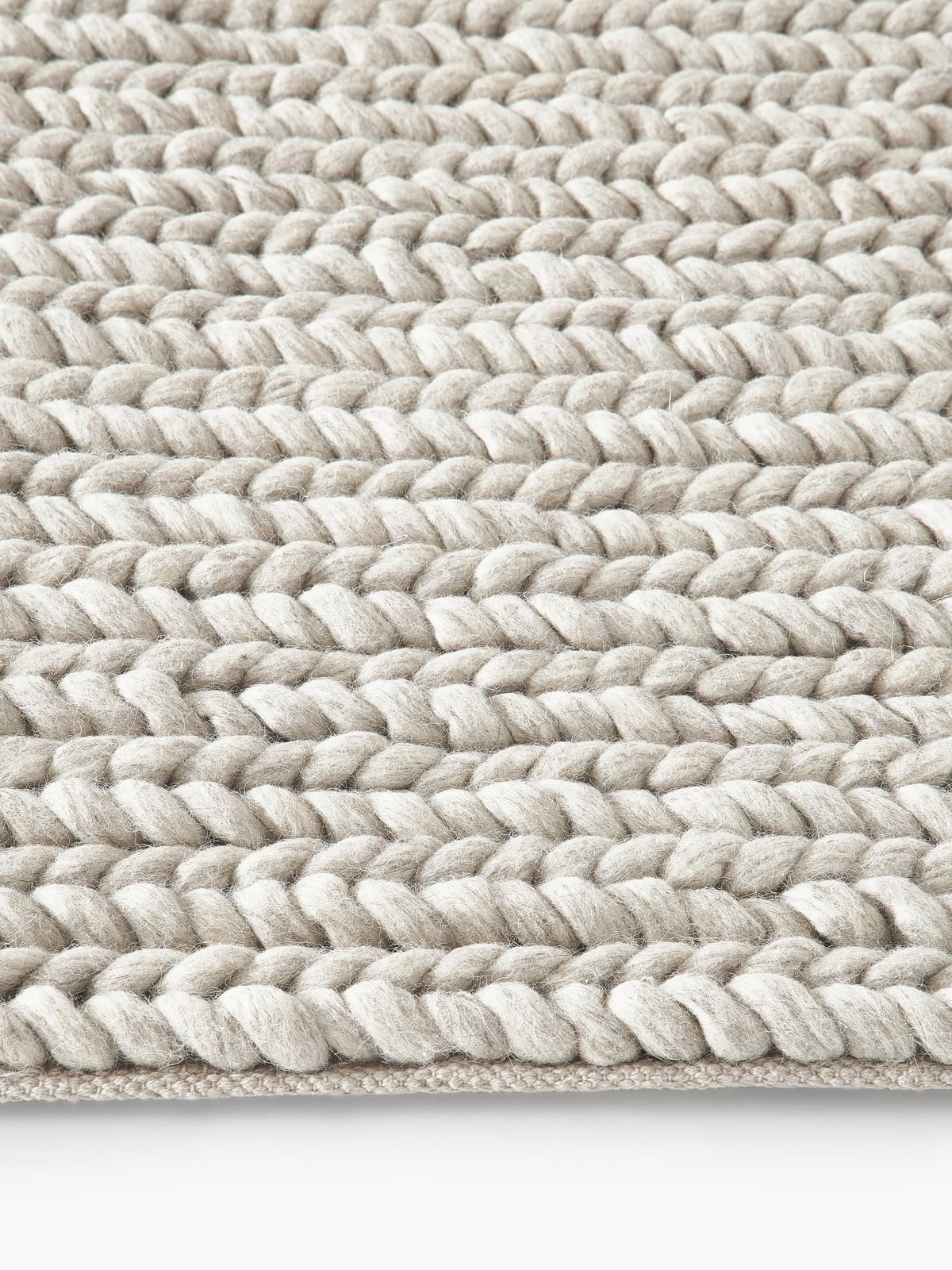 Bruna Chunky Braided Wool Rug