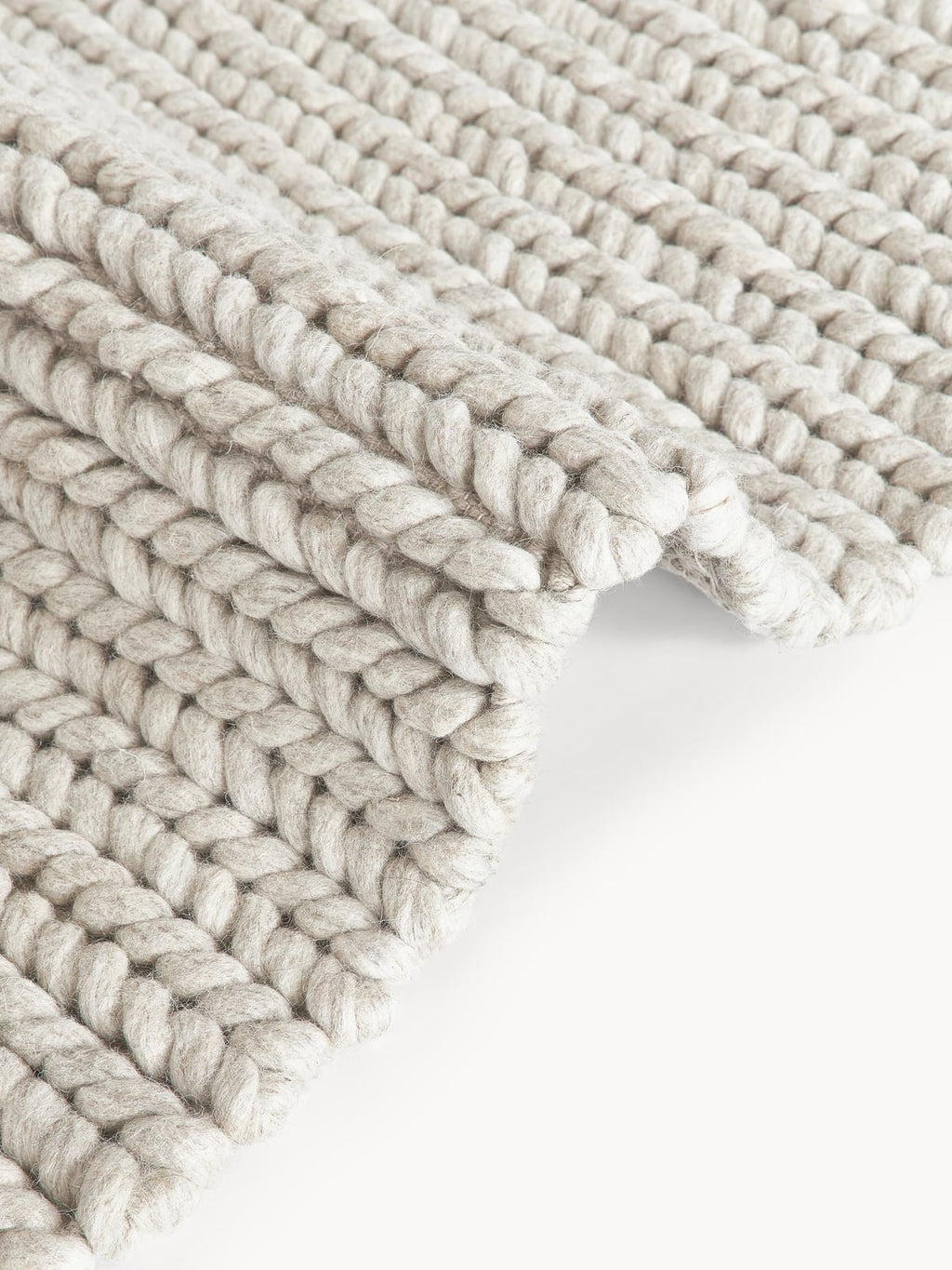 Bruna Chunky Braided Wool Rug