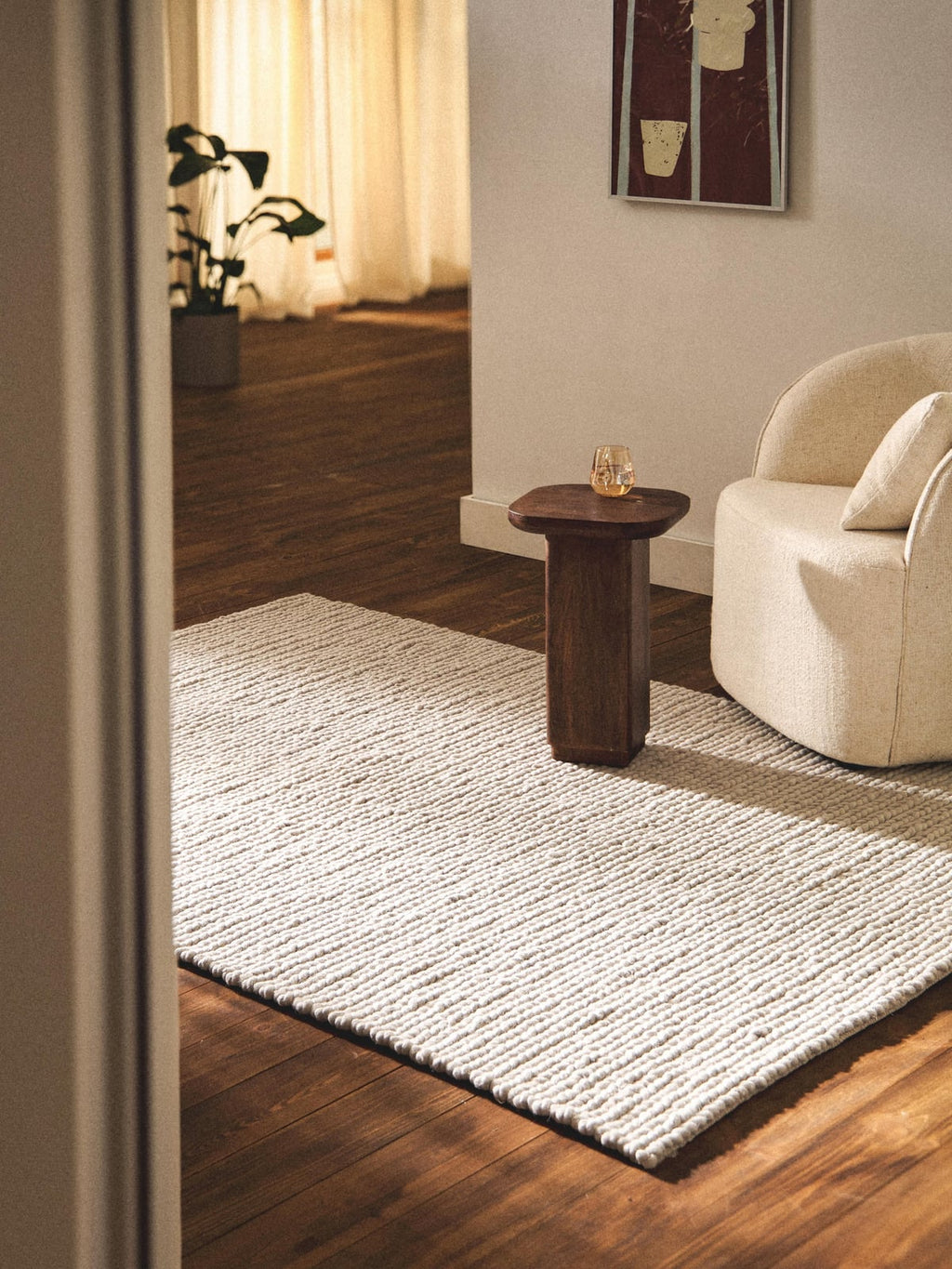 Bruna Chunky Braided Wool Rug