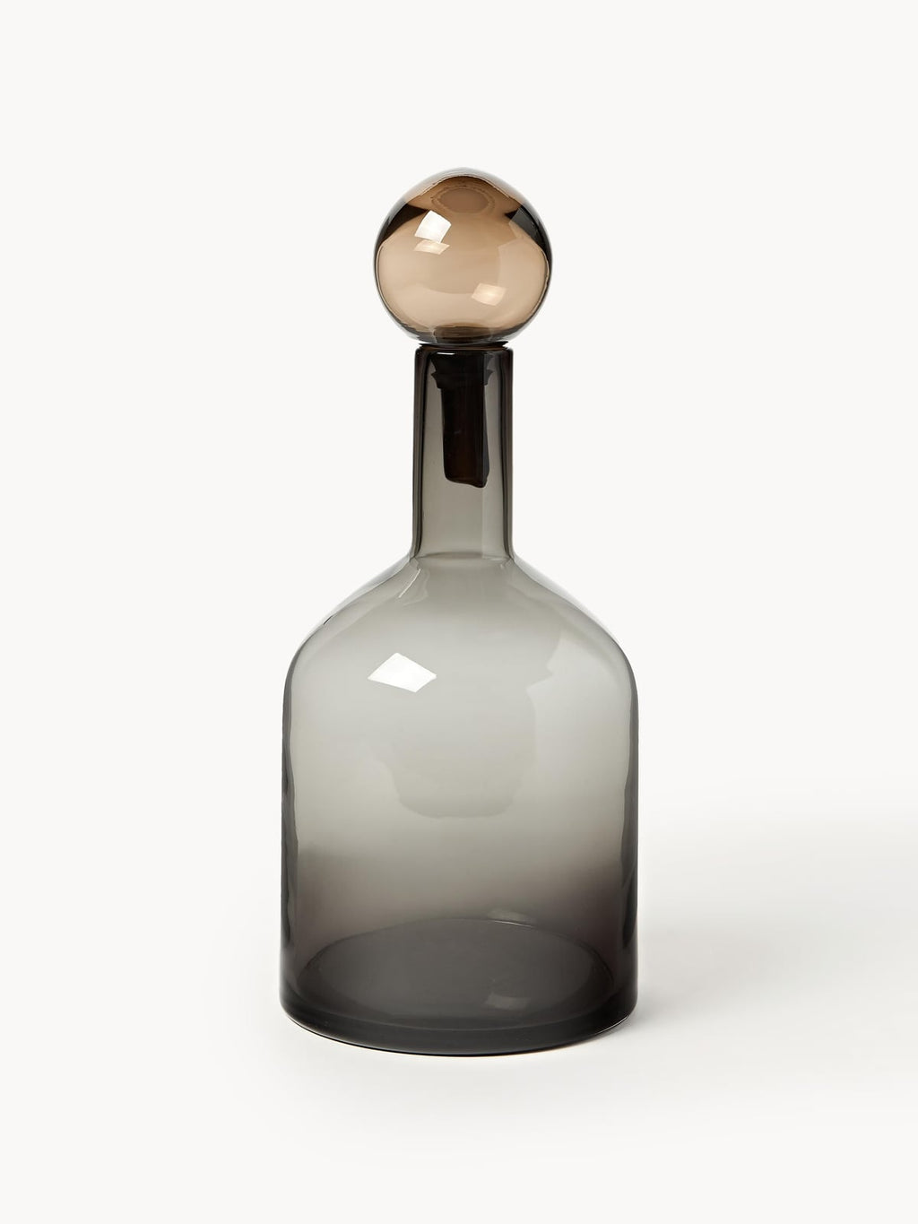 Bubbles Mouth-Blown Decorative Bottles, Set of 4