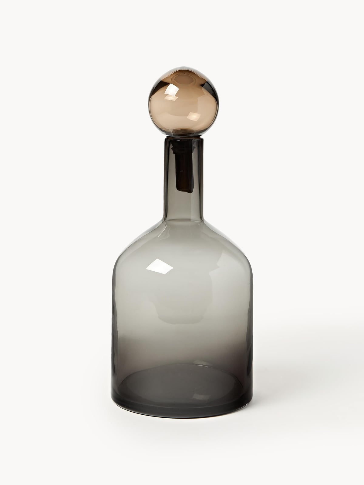 Bubbles Mouth-Blown Decorative Bottles, Set of 4