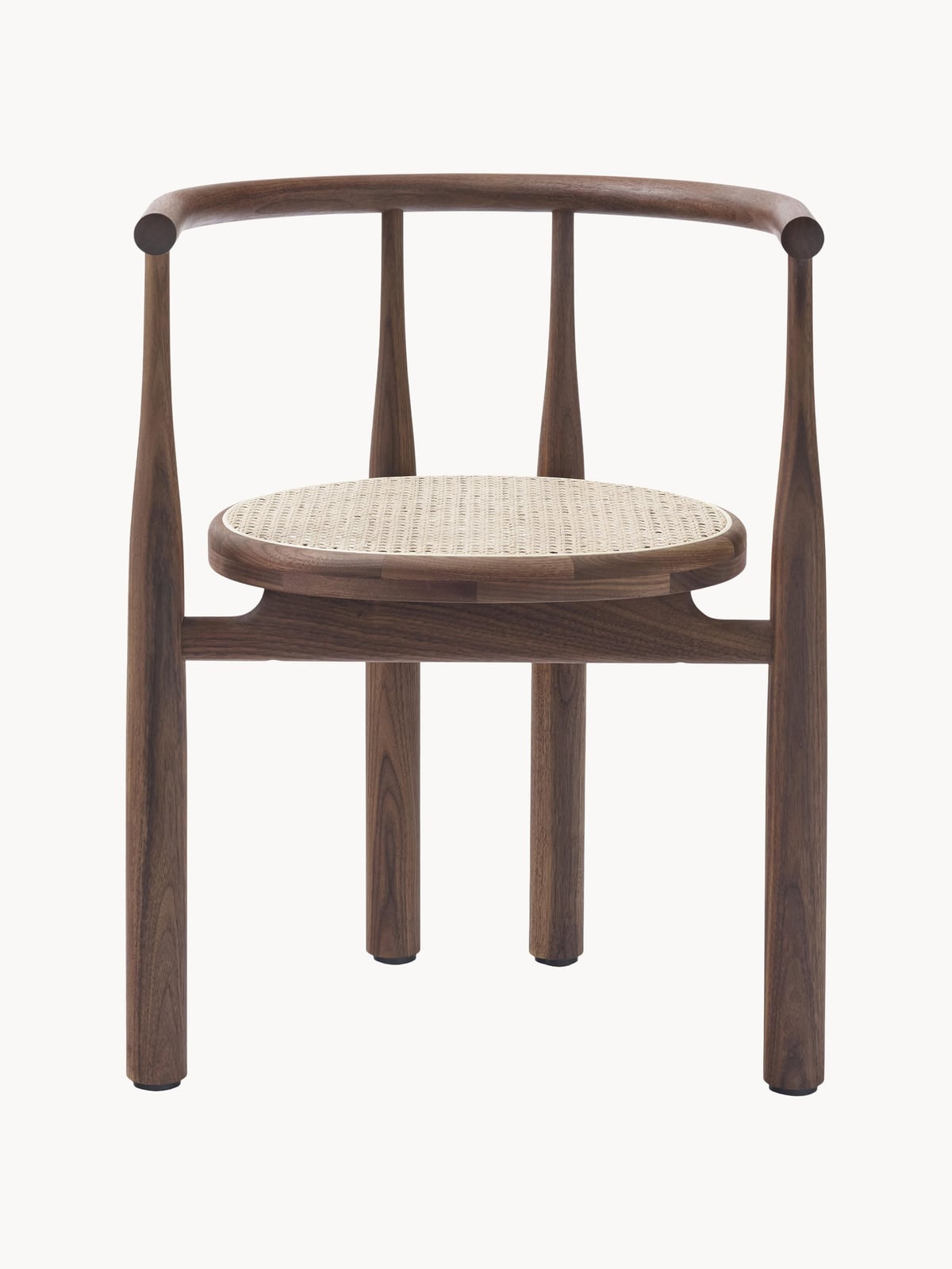 Bukowski Walnut Wood Armchair